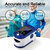 Fingertip Pulse Oximeter with LED Display  SpO2  Heart Rate Monitor  One- Pulse Oximeter (Blue)