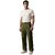 Mens Straight fit Lower with Elastic Waist and Side Pockets