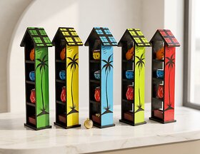 Handcrafted Wooden Musical Showpiece for Home Decor  Gifting