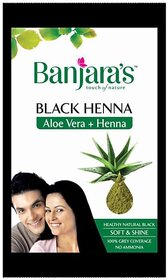 Banjaras Black Henna Aloe Vera And Henna 50gmPlay-258