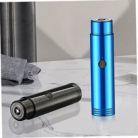 (pack of 1) Sajani Mini Electric Shaver Portable Cordless Razor/USB Rechargeable Safety/USB Rechargeable LED Battery D