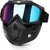 Anti-Scratch UV Windproof Goggles Detachable Eyewear for Cycling Racing & Outdoor Sports