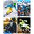 Anti-Scratch UV Windproof Goggles Detachable Eyewear for Cycling Racing & Outdoor Sports