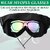 Anti-Scratch UV Windproof Goggles Detachable Eyewear for Cycling Racing & Outdoor Sports