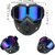 Anti-Scratch UV Windproof Goggles Detachable Eyewear for Cycling Racing & Outdoor Sports