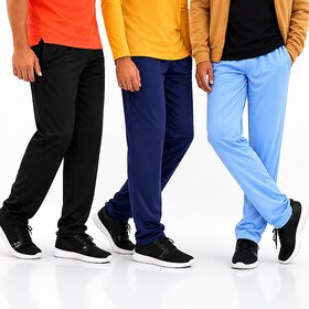 (Pack of 3) Men's Comfortable Pants  Casual Wear Soft Fabric for Daily Use
