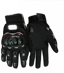 RA Accessories Bike Racing Riding Gloves  (Black)._Play-3425