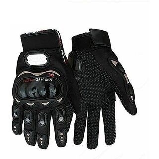 RA Accessories Bike Racing Riding Gloves  (Black)._Play-3425