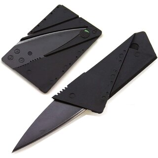 Foldable Credit Card Shape - A Sharp Folding Safety for outdoor and Kitchen use Pocket KnifePlay-3594