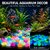 300 Pcs Luminous Aquarium Pebbles Glow Stones for Fish Tank Garden  Pot Decor