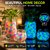 300 Pcs Luminous Aquarium Pebbles Glow Stones for Fish Tank Garden  Pot Decor