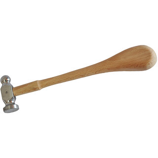 Hammer Chasing With Handle, 1 Inch Economy Chasing Hammer for Jewelry Making, Metalworking, Craft  Workshop Use