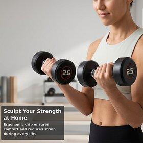 Durable 2.5Kg Dumbbell Pair for Strength Training and Home WorkoutsCLONE-335