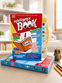 Intelligence Book Interactive Talking Learning Book for Kids  Phonetic  Pronunciation Learning  Parent-Child Educational Toy