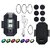 IIVAAS Universal Safety Signal Aircraft Blinking Strobe 7 Colors Led Light Multipurpose Waterproof for Motorbike Helmet Bicycle Car Scooties and Anywhere (Pack of 1)