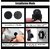 IIVAAS Universal Safety Signal Aircraft Blinking Strobe 7 Colors Led Light Multipurpose Waterproof for Motorbike Helmet Bicycle Car Scooties and Anywhere (Pack of 1)