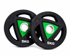 5KG Olympic Weight Plates - Durable Strength Training Plates for Home Gym