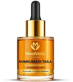 Moolveda Kumkumadi Tailam 20ml For Face Serum  For Women and Men