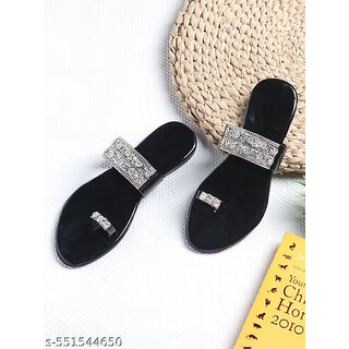 Trendy Women Stylish Comfortable Flats Casual Daily Wear Footwear