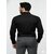 Men's Formal Plain Regular Shirt with Pocket  Spread Collar Full Sleeves Casual Style