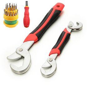 Kudos Combo of Snap N Grip Wrench Set And Jackly 31 In 1 Screwdriver Set_PLAY-TAG-133