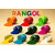 (Pack of 10) Rangoli Powder (Multicolor)