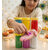 (Pack of 6) Rangoli Powder (Blue, Green, Pink, Red, White, Yellow)