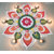 (Pack of 5) PUJAN SAMAGRI Rangoli Powder (Multicolor)