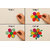 (Pack of 10) Rangoli Powder (Multicolor)
