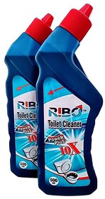 Ribo Toilet Cleaner, 500 ML - (Pack of 2)