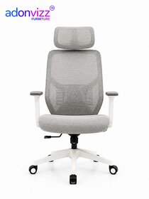 Ergonomic High Back Mesh Office Chair with Lumbar Support and Adjustable Features for Home and Office Use