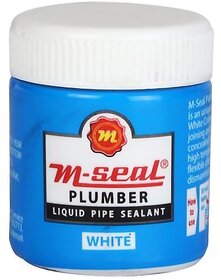 M-Seal Plumber Liquid Pipe Sealant White (safeda) 20 Gm