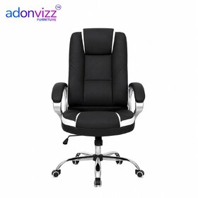 Ergonomic Office Chair with Adjustable Lumbar Support  Swivel Desk Chair for Home  Office