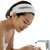 Soft Stretchable Headband | Reusable Hair Band for Home Salon Skincare Makeup Face Wash and Mask Routines | Comfortable Fit for All Hair Types | Unisex (White)