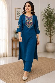 Women Printed Cotton Straight Kurti