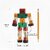 Wooden Transformer Robot Toy for Kids | 4-in-1 Convertible Robot to Car | Elastic String Flex Joints | Safe Beechwood | STEM Educational Toy | Ages 3+ | Great Gift for Boys & Girls