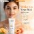 (Pack of 1) CareVeda Vitamin C Face Wash with Peach  Hyaluronic Acid, Refreshing  Hydrating Cleanser, 75g