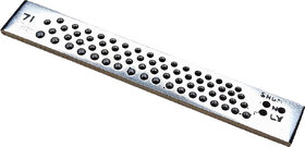 Draw Plate Monopoly Brand, Round Holes 6 - 71 Holes from 2.50mm to 2.75mmm