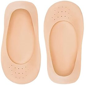 Silicone Socks Moisturising Gel Socks - Foot Anti-cracking Protector for Dry Feet Ankles Cracked Heel Repair - Foot Care Tool for Women