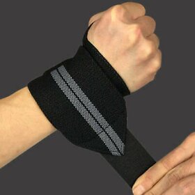 Eastern Club Never Lose Cotton Gym Wrist Support Wrap Band 1 Pair