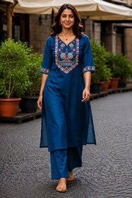 Women Printed Cotton Straight Kurti