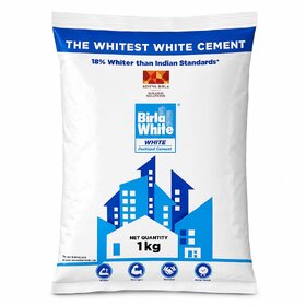 White Original Cement 1kg  Multipurpose White Cement for Crack Filling, Tile Gap Filler, Waterproof Wall Putty, Bathroom, Kitchen Repairs, Damp Walls, Fix  Home ImprovementPLAY-SUP-671