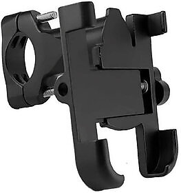 Bike Mobile Holder  Full Metal Aluminium Alloy  Universal Smartphone Compatibility  Secure Handlebar Grip