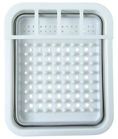 Foldable Silicone Dish Drying Rack with Drainer Tray  Space Saving Kitchen Organizer for Compact Homes, Travel  Camping