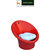 National Tub Chair Set of 02 (Red) By Homegenic