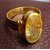 Jaipur gemstone 7.00 ratti yellow sapphire (Asthadhatu ring).