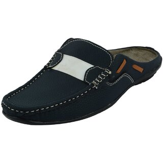 Lee Peeter Men's Blue Slip on Sandals