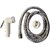 SSS-Health Faucet Complete Set(PVC Gun  Hook, SS Flexible Chain(1.25Meter))