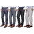 Indiweaves Combo Offer Mens Formal Trouser (Pack Of 4)