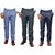 Indiweaves Combo Offer Mens Formal Trouser (Pack Of 3)